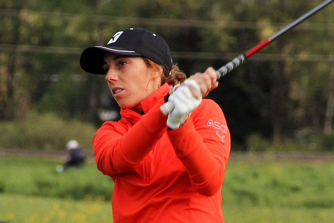 ASGI Swiss Ladies Open 2016 Anais Maggetti beim Abschlag
