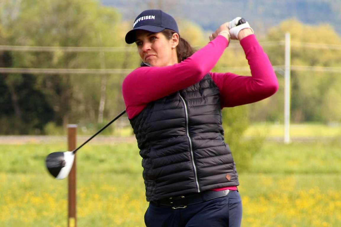 ASGI Swiss Ladies Open 2016 Caroline Rominger beim Abschlag