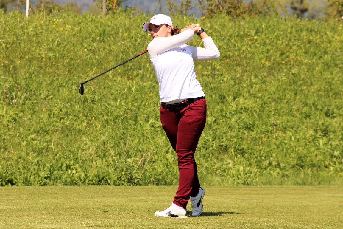 ASGI Swiss Ladies Open 2016 Clara Pietri beim Abschlag