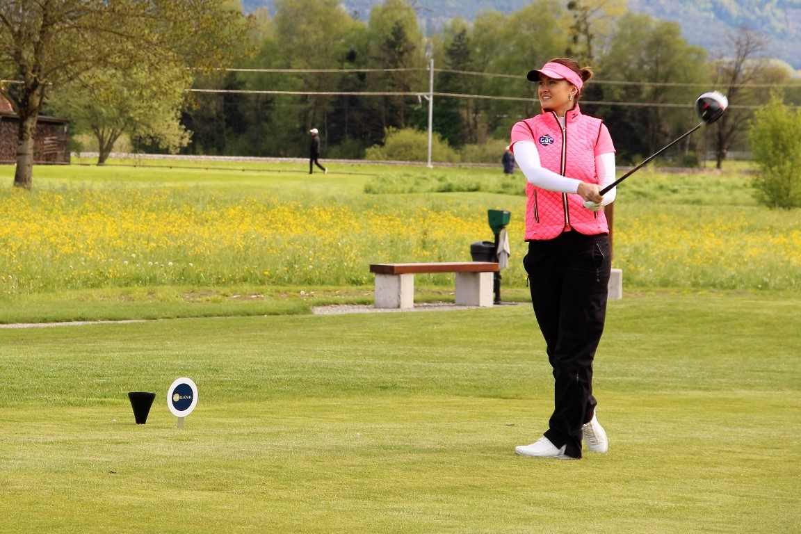 ASGI Swiss Ladies Open 2016 Der Vorjahressiegerin Amy Boulden lief es nicht besonders