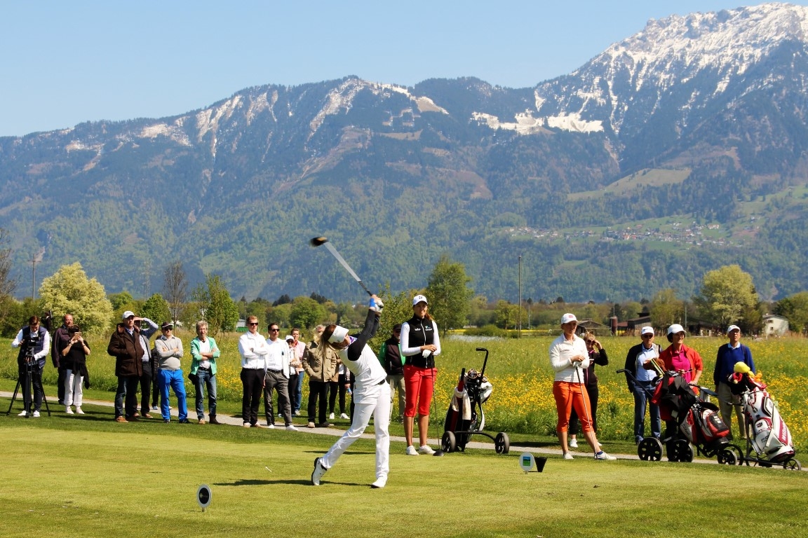 ASGI Swiss Ladies Open 2016 Melanie Mätzler vor Publikum