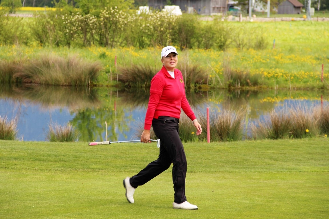 ASGI Swiss Ladies Open 2016 Rachel Rossel am Donnerstag bei ihrer 67-er Runde