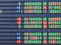 Das Tableau der  Turnierspitze nach dem 2.Tag mit Olivier Beeker (RAS) und Jack Doherty (SCO)