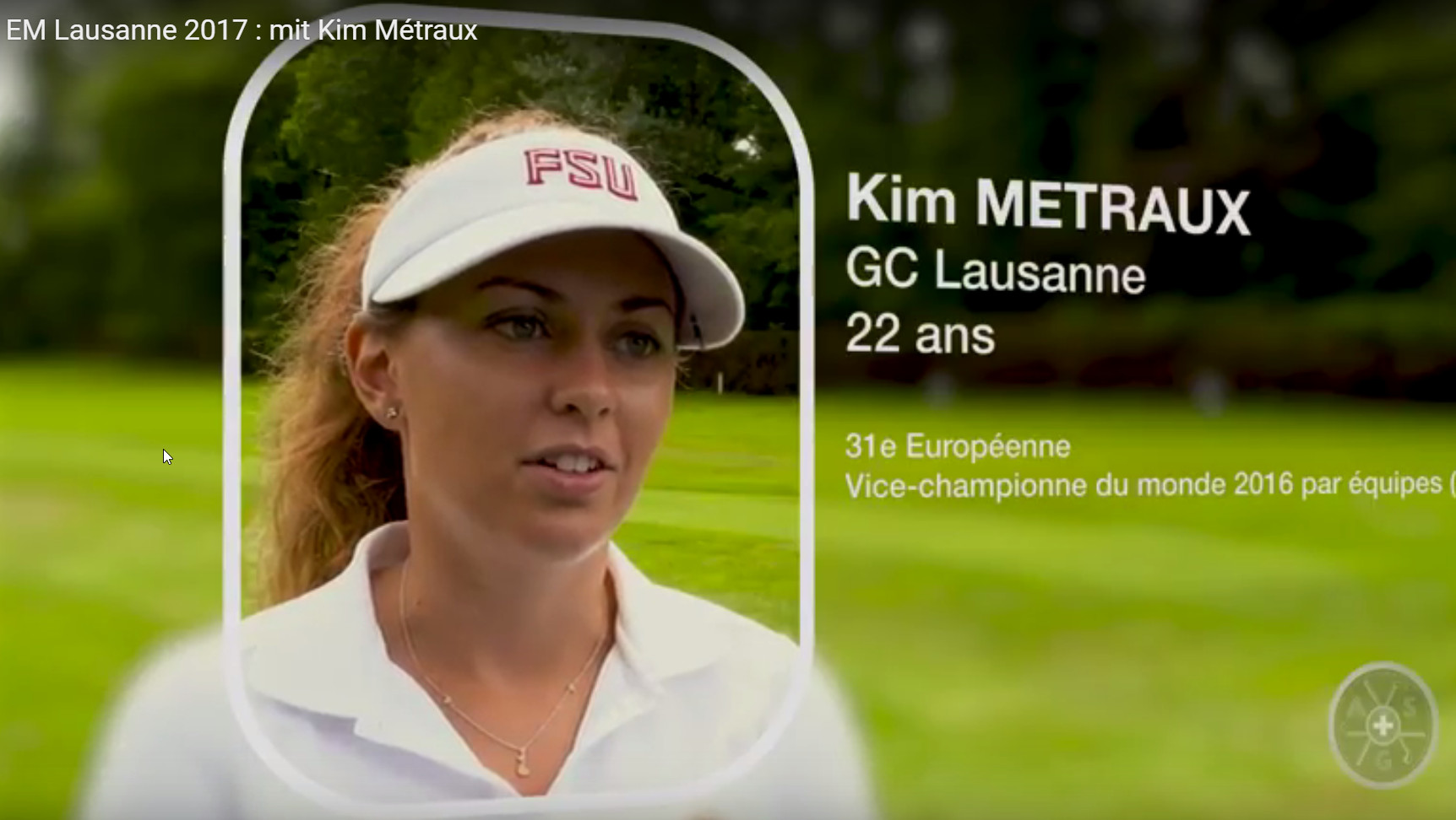 Kim Métraux Europameisterschaft Damen 2017 Lausanne