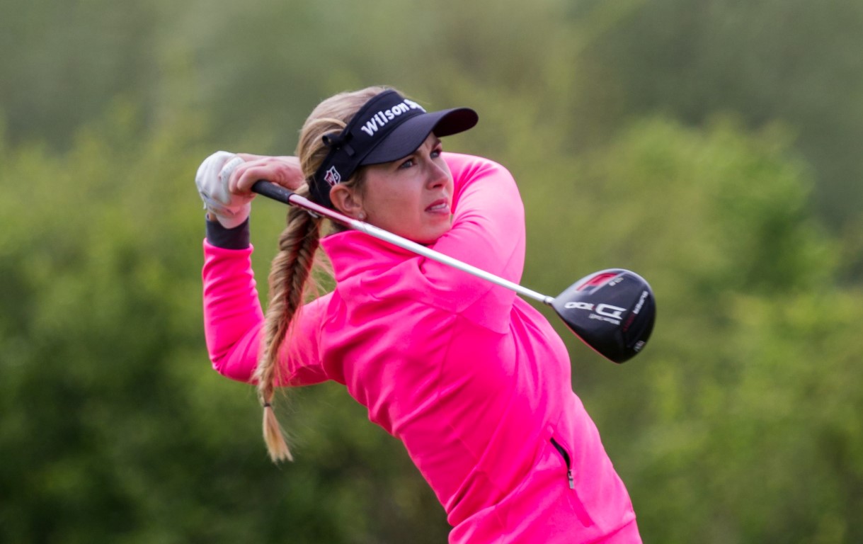 Linda HENRIKSSON (FIN) playing at VP Bank Ladies Open 2017.