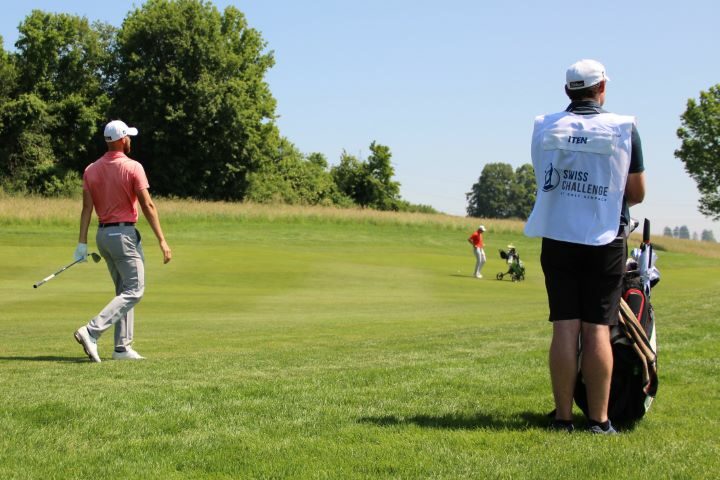 Marco Iten mit Caddie