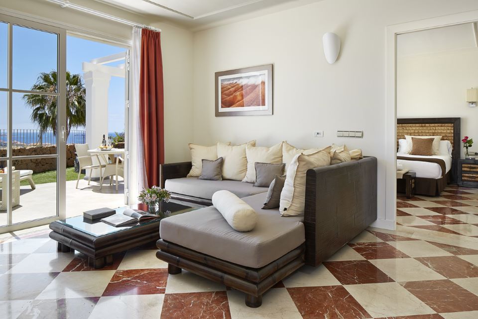 Hotel Suite Villa Maria Living Room in 3-Bett-Villa