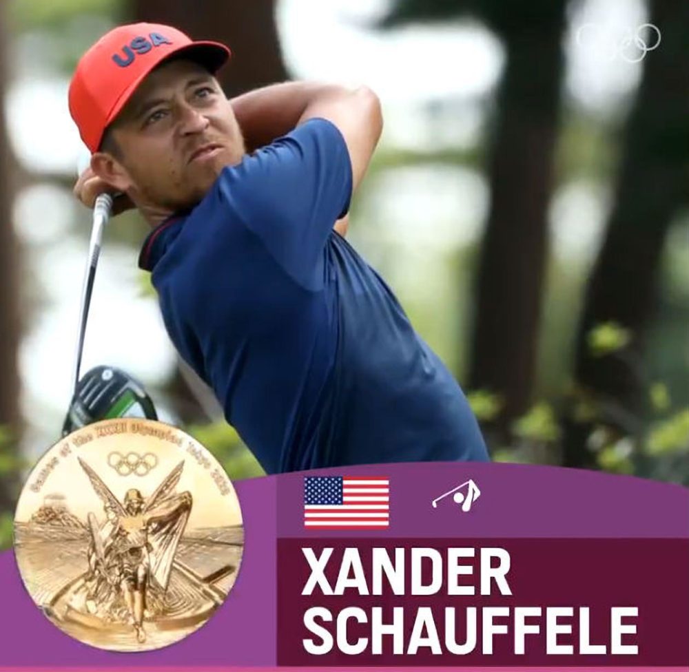 Xander Schauffele holt Gold für die USA - GOLFHOME.CH