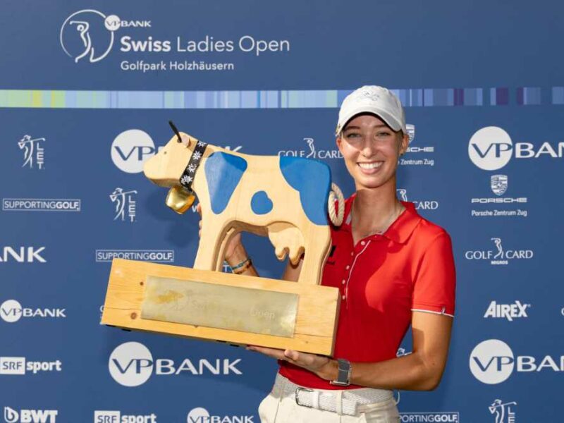 Alexandra Försterling Siegerin VP Bank Swiss Ladies Open
