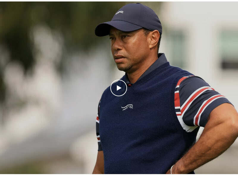 Tiger Woods zieht sich beim Genesis Invitational zurück