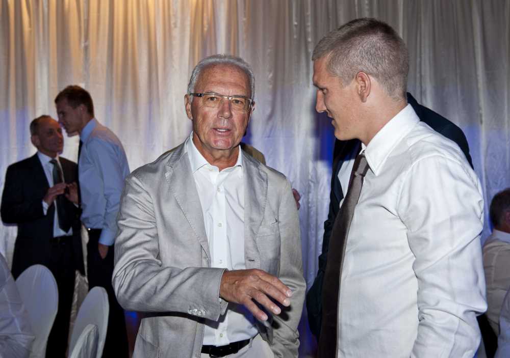 Bastian Schweinsteiger folgt Franz Beckenbauer
