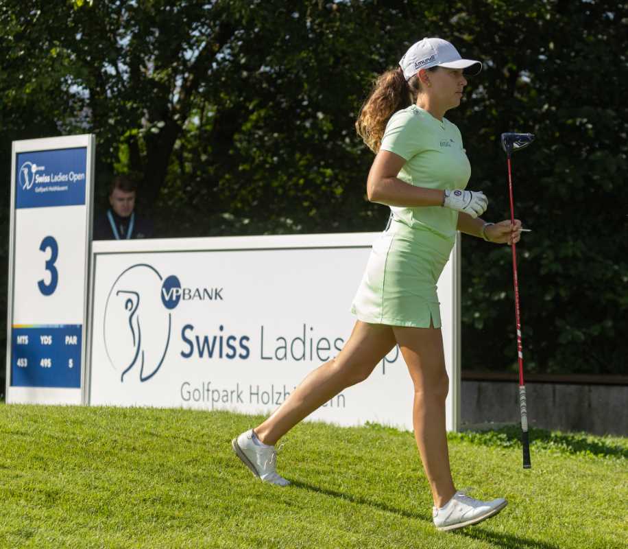 Kim Métraux am VP Bank Swiss Ladies Open 2023