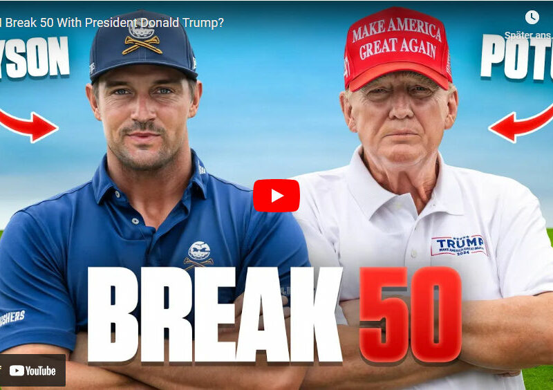 Bryson DeChambeau Trump