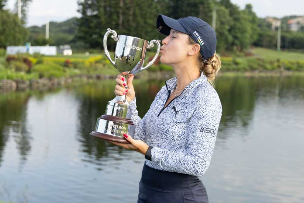 Siegerin Chiara Tamburlini gewinnt in Taiwan