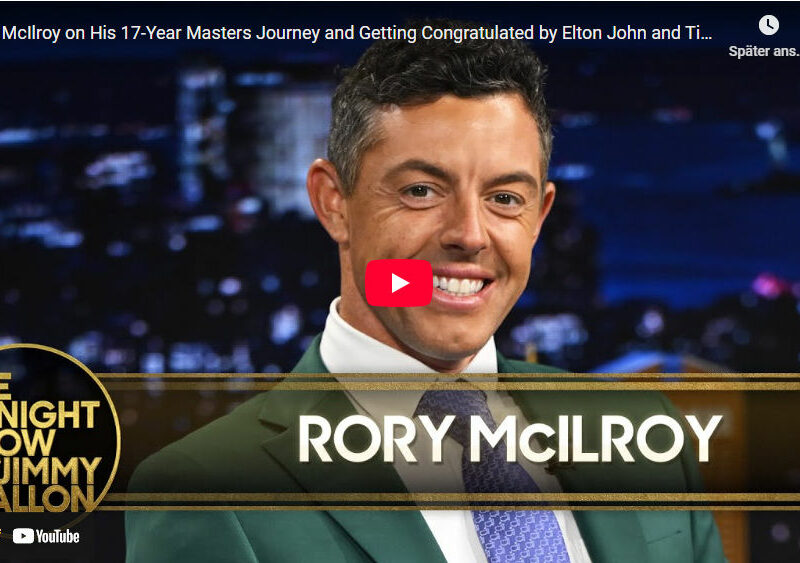 Rory McIlroy bei Jimmy Fallon